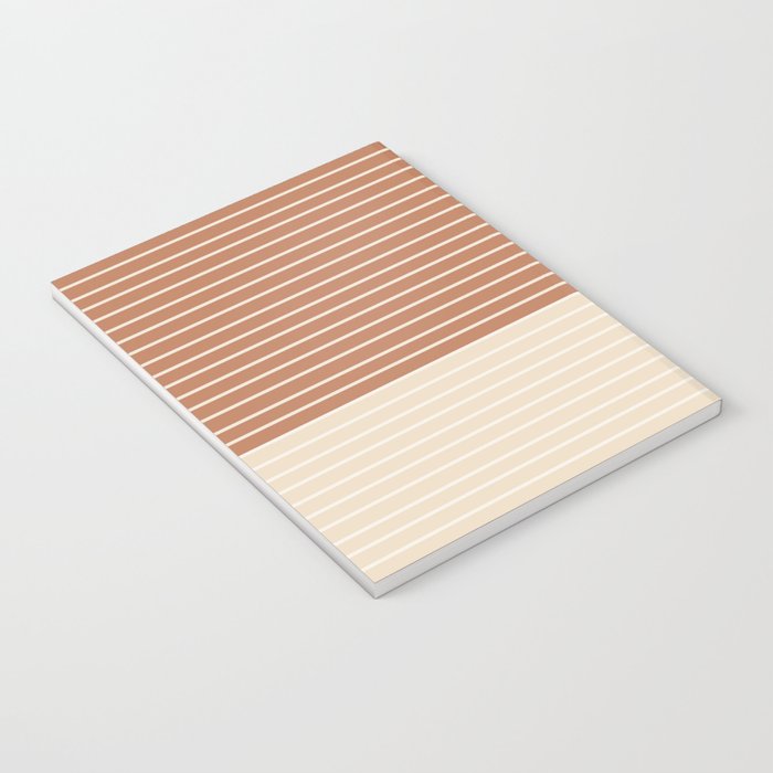 Color Block Line Abstract XXVII Notebook Gallery Image 3