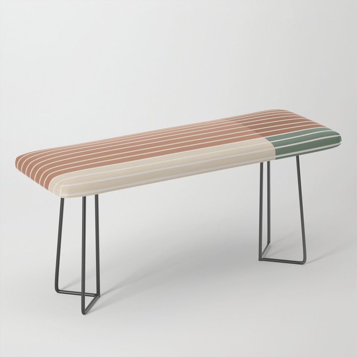 Color Block Line Abstract XXVII Bench Gallery Image 1