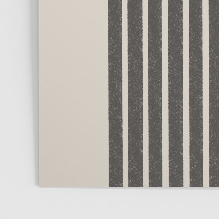 Mid Century Modern Beige and Black  Poster Gallery Image 3
