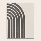 Mid Century Modern Beige and Black  Notebook Gallery Image 4