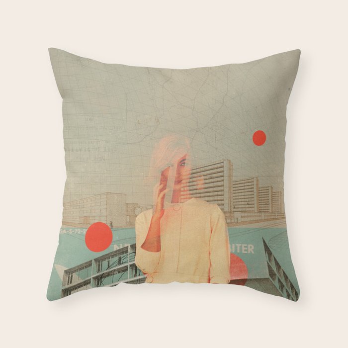 That was the Last Time I saw You Throw Pillow Gallery Image 1