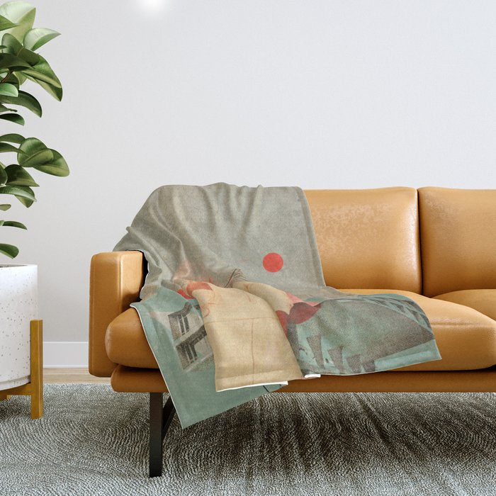 That was the Last Time I saw You Throw Blanket Gallery Image 1