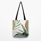 Abstract Art Tropical Leaves 10 Tote Bag Gallery Image 2