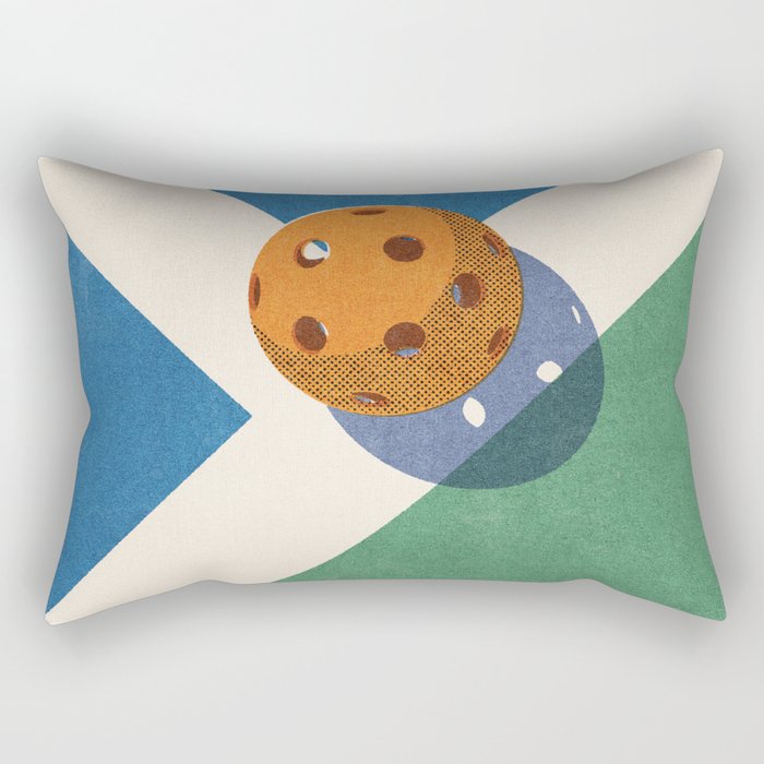 BALLS - Pickleball - II Rectangular Pillow Gallery Image 2