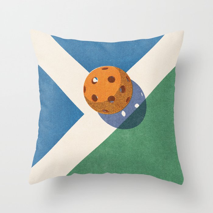 BALLS - Pickleball - II Throw Pillow Gallery Image 6