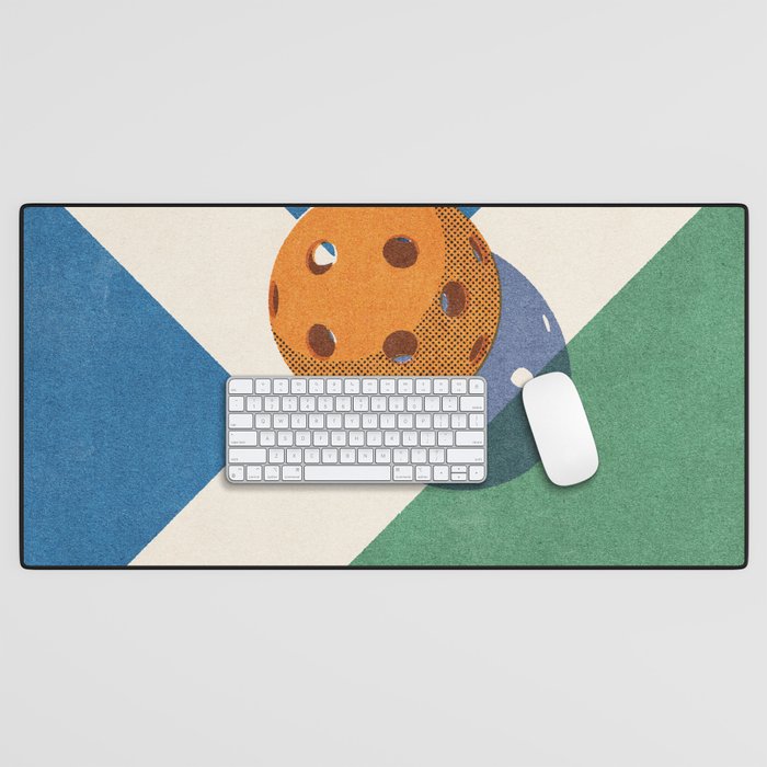 BALLS - Pickleball - II Desk Mat Gallery Image 1