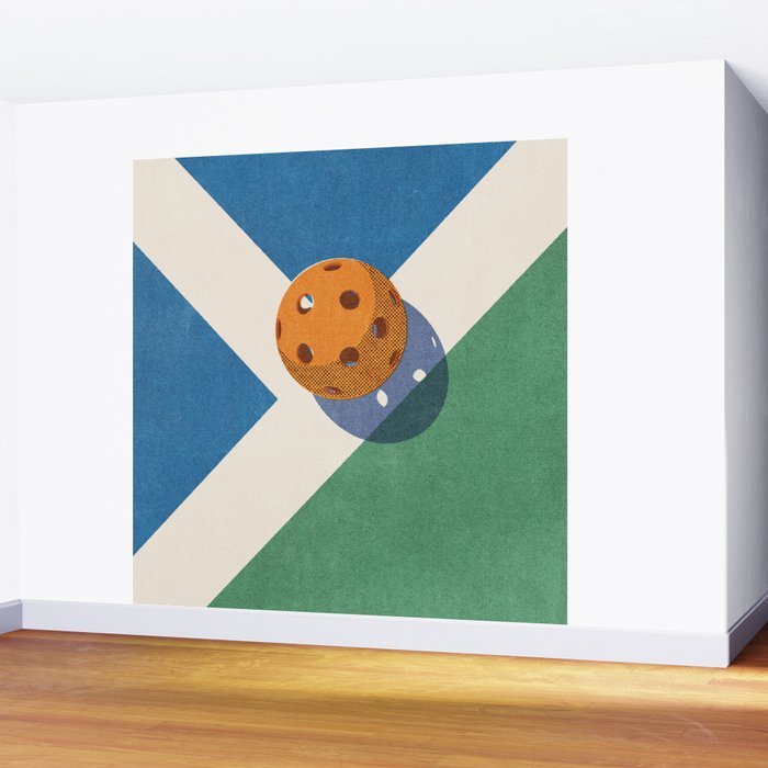 BALLS - Pickleball - II Wall Mural Gallery Image 2