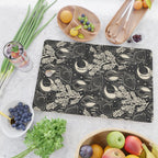 Jackalope - black and cream  Cutting Board Gallery Image 2