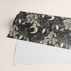 Jackalope - black and cream  Wrapping Paper Gallery Image 2