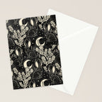 Jackalope - black and cream  Stationery Card Gallery Image 2