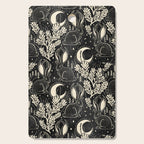 Jackalope - black and cream  Cutting Board Gallery Image 1