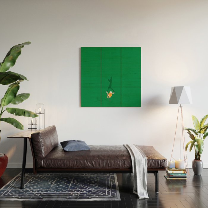 Golfing  Wood Wall Art Gallery Image 2