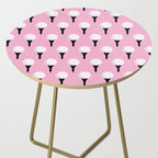 Golf Ball & Tee Pattern (Pink) Side Table Gallery Image 2