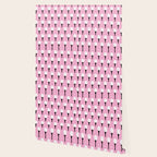 Golf Ball & Tee Pattern (Pink) Wallpaper Gallery Image 2