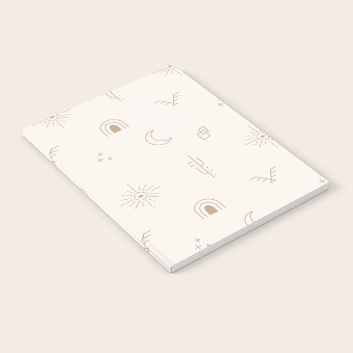 Bohemian Desert Neutrals Notebook