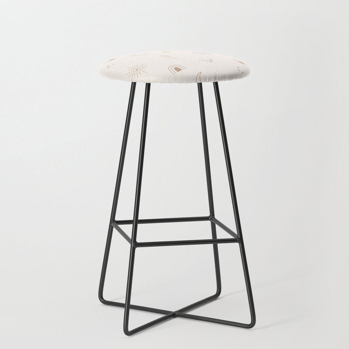 Bohemian Desert Neutrals Stool Gallery Image 1