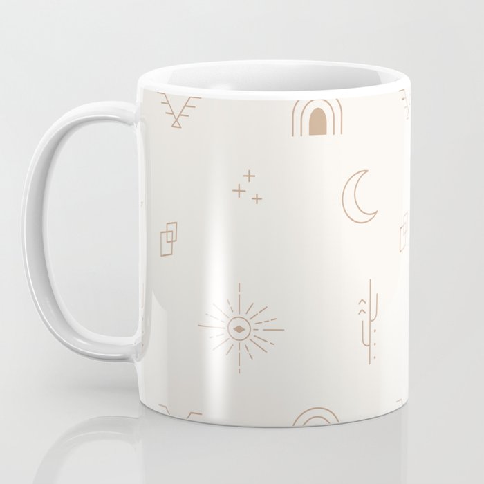Bohemian Desert Neutrals Coffee Mug Gallery Image 3