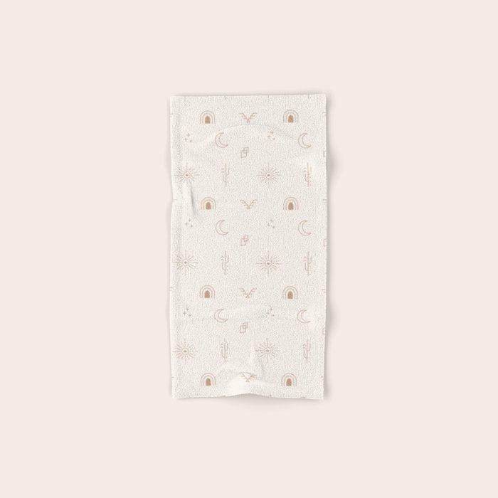Bohemian Desert Neutrals Bath Towel Gallery Image 1