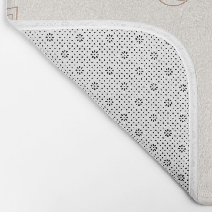 Bohemian Desert Neutrals Bath Mat Gallery Image 2