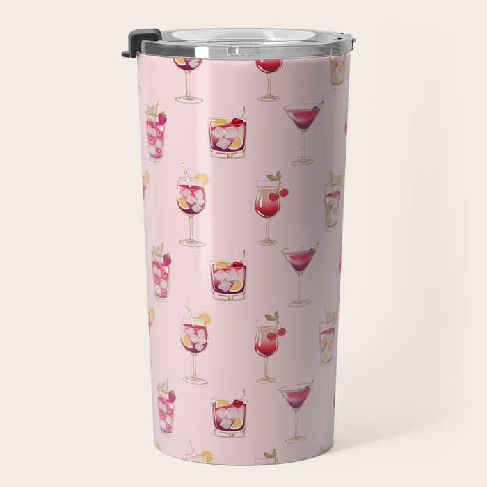 Glam Cocktails Theme Travel Mug Gallery Image 3