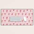 Glam Cocktails Theme Desk Mat Gallery Image 1