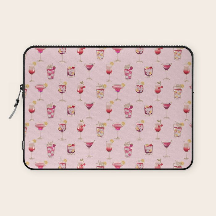 Glam Cocktails Theme Laptop Sleeve Gallery Image 1