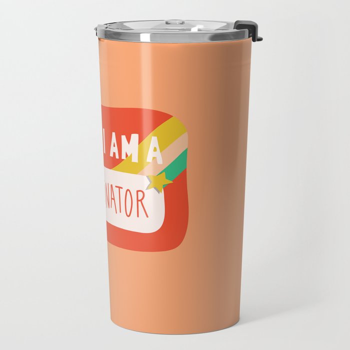 Hello I am a Precrastinator Travel Mug Gallery Image 2