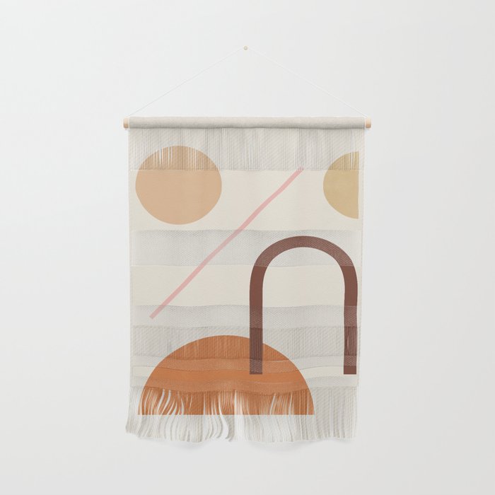 Abstraction_GEOMETRIC_SHAPE_ART_Minimalism_001C Wall Hanging Gallery Image 1