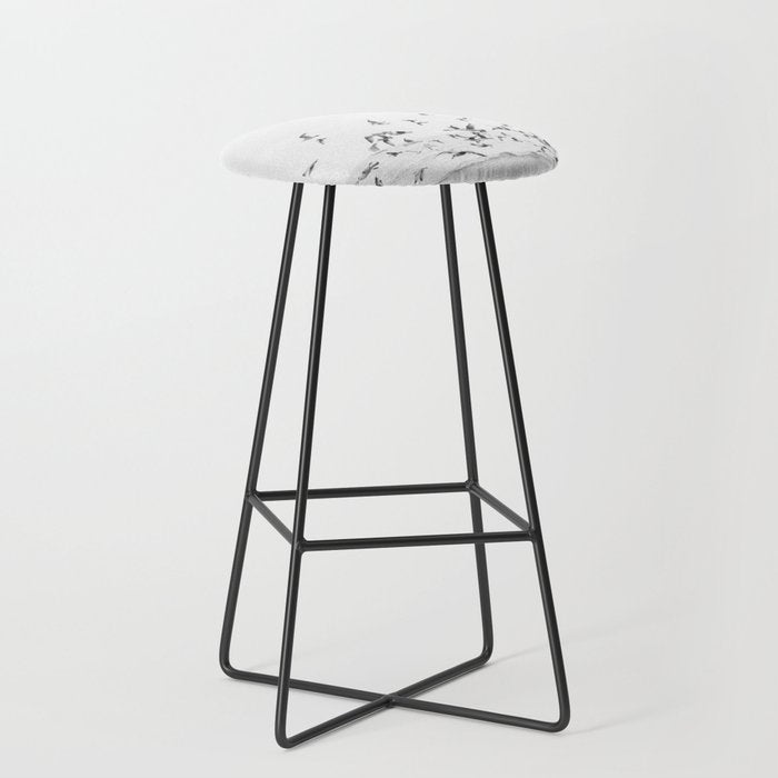"Seagulls" | Coastal black and white photo | Film photography | Beach Stool Gallery Image 1