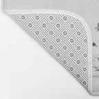 "Seagulls" | Coastal black and white photo | Film photography | Beach Bath Mat Gallery Image 2