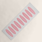 Surfboards in Pink Yoga Mat Gallery Image 1