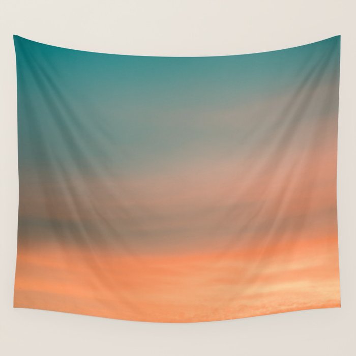 Colorful sunrise II | Wanderlust fine art print photography | Sunset sky | landscape Wall Tapestry Gallery Image 4