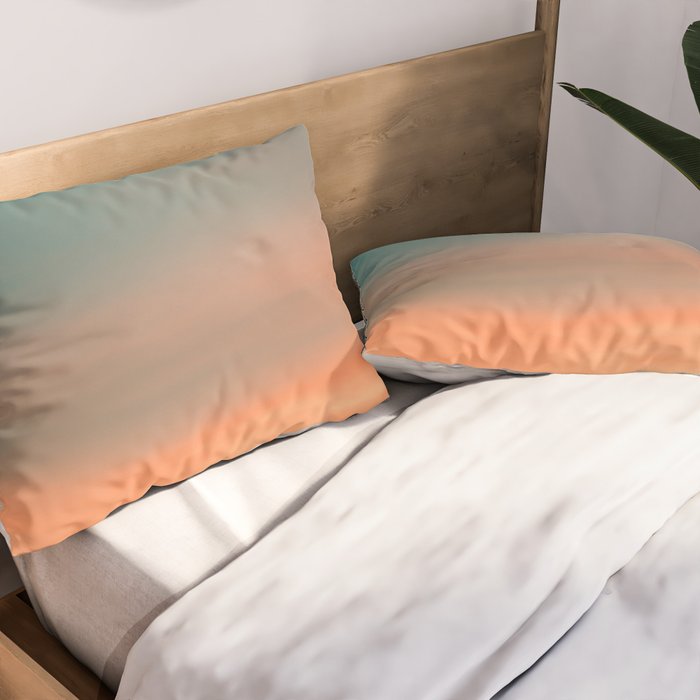 Colorful sunrise II | Wanderlust fine art print photography | Sunset sky | landscape Pillow Sham Gallery Image 2