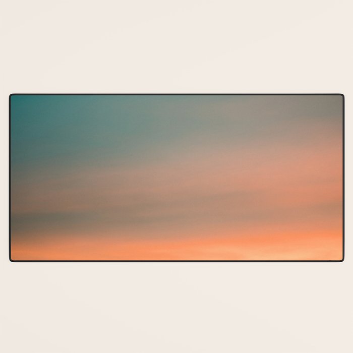 Colorful sunrise II | Wanderlust fine art print photography | Sunset sky | landscape Desk Mat Gallery Image 3