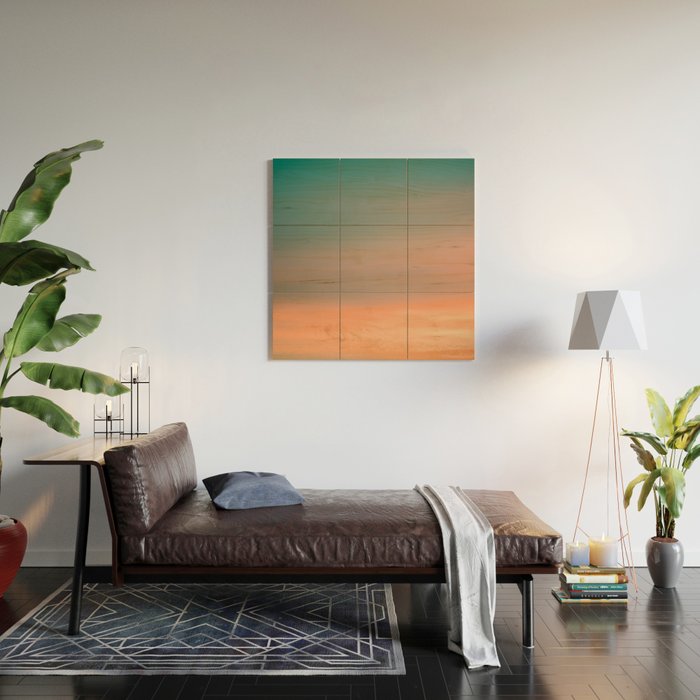Colorful sunrise II | Wanderlust fine art print photography | Sunset sky | landscape Wood Wall Art Gallery Image 2