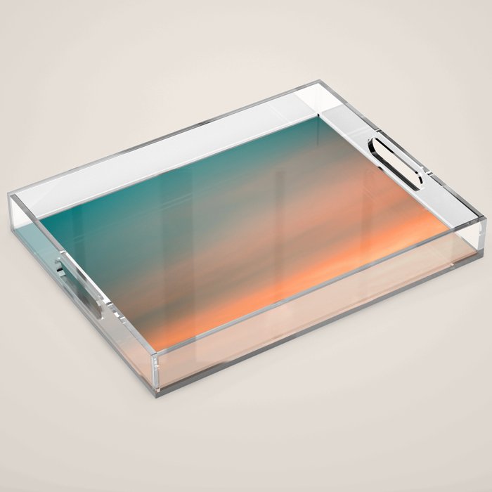 Colorful sunrise II | Wanderlust fine art print photography | Sunset sky | landscape Acrylic Tray Gallery Image 1