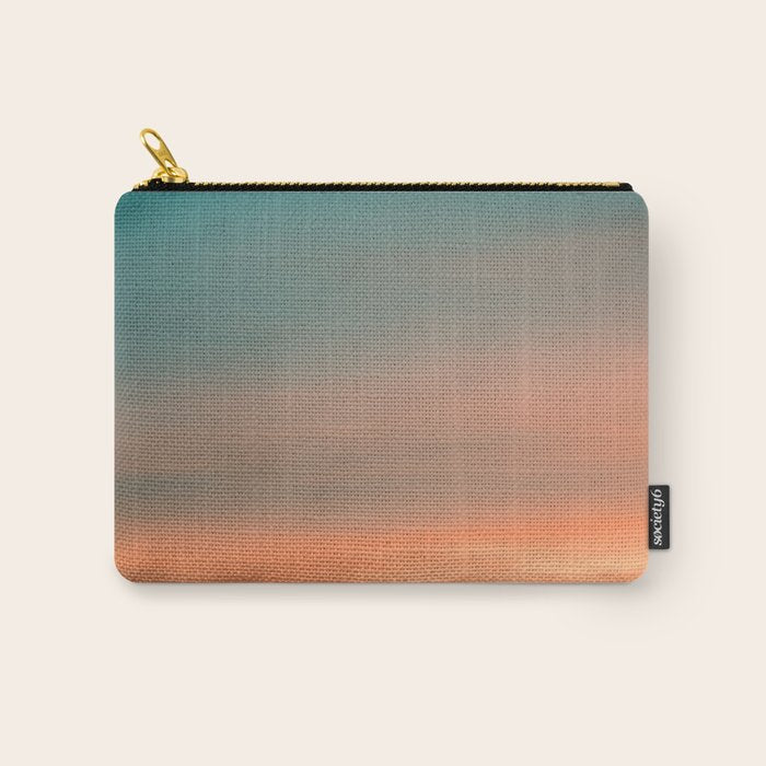 Colorful sunrise II | Wanderlust fine art print photography | Sunset sky | landscape Carry All Pouch Gallery Image 1