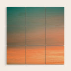 Colorful sunrise II | Wanderlust fine art print photography | Sunset sky | landscape Wood Wall Art Gallery Image 1