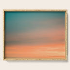 Colorful sunrise II | Wanderlust fine art print photography | Sunset sky | landscape Serving Tray Gallery Image 1