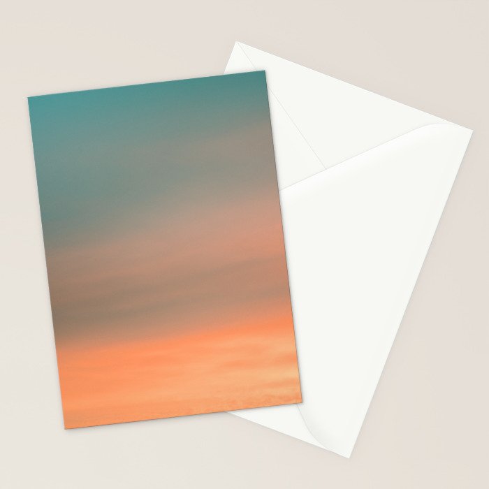 Colorful sunrise II | Wanderlust fine art print photography | Sunset sky | landscape Stationery Card Gallery Image 2