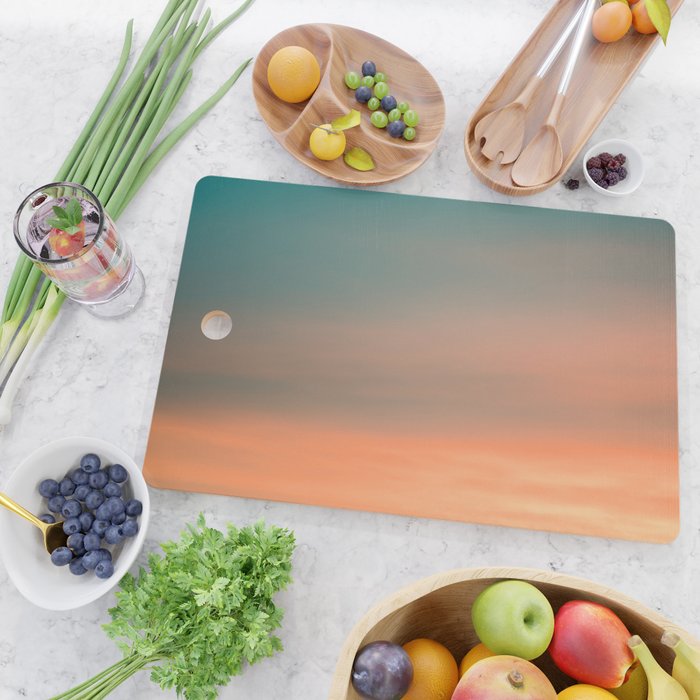 Colorful sunrise II | Wanderlust fine art print photography | Sunset sky | landscape Cutting Board Gallery Image 2