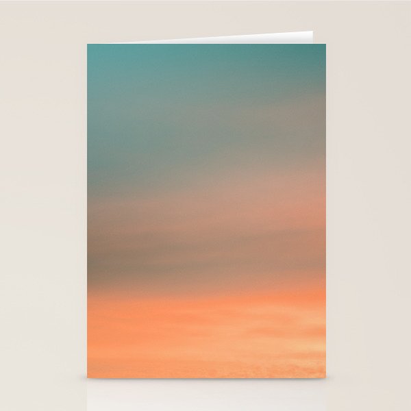 Colorful sunrise II | Wanderlust fine art print photography | Sunset sky | landscape Stationery Card Gallery Image 2