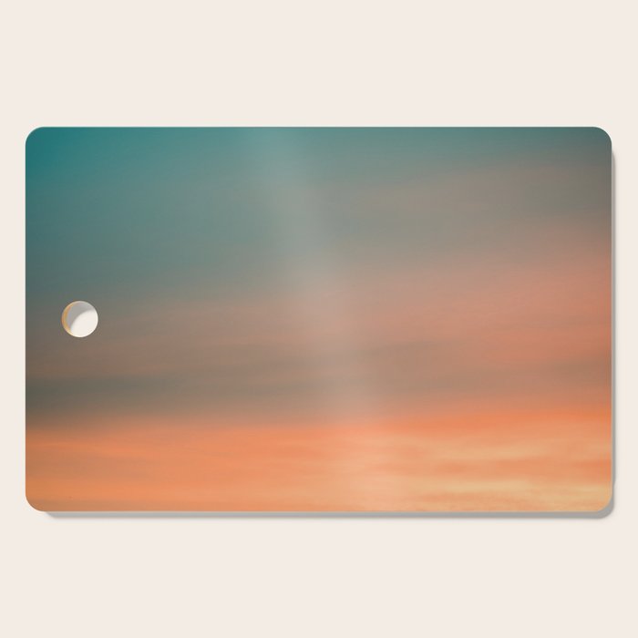 Colorful sunrise II | Wanderlust fine art print photography | Sunset sky | landscape Cutting Board Gallery Image 1