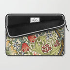 Modern poster-William Morris-Vegetable print 4. Laptop Sleeve Gallery Image 2