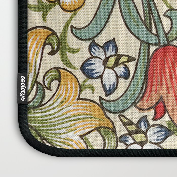 Modern poster-William Morris-Vegetable print 4. Laptop Sleeve Gallery Image 3