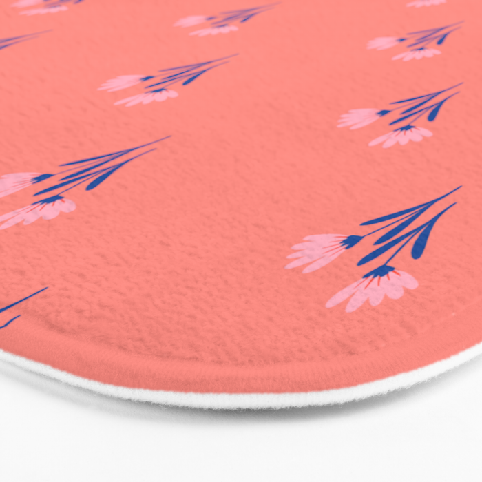 Ditsy floral pattern Bath Mat Gallery Image 3