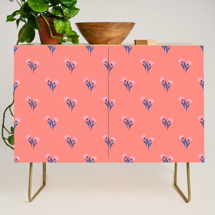 Ditsy floral pattern Credenza Gallery Image 1