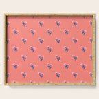 Ditsy floral pattern Serving Tray Gallery Image 1