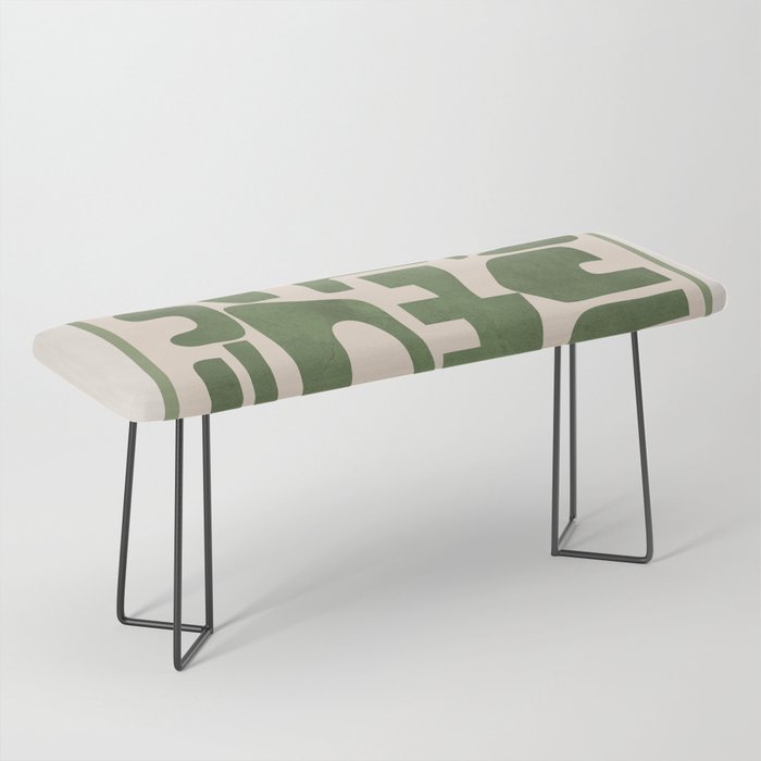 Organic Contemporary Modern Shapes 03 Bench Gallery Image 1