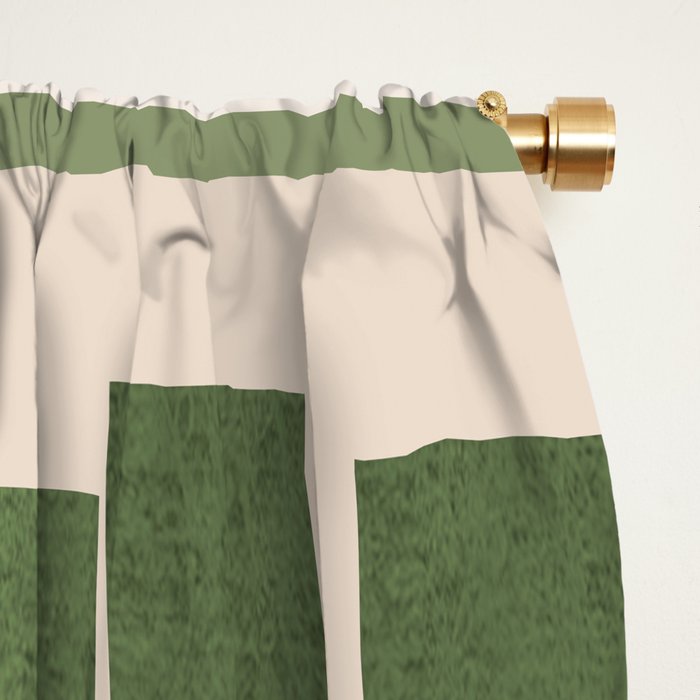 Organic Contemporary Modern Shapes 03 Window Curtain Gallery Image 2